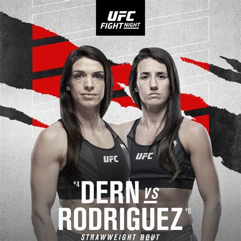 UFC Fight Night 194: Mackenzie Dern versus Marina Rodriguez .